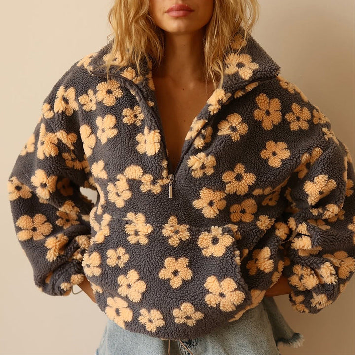 Lotta™ | Tröja med blommönster